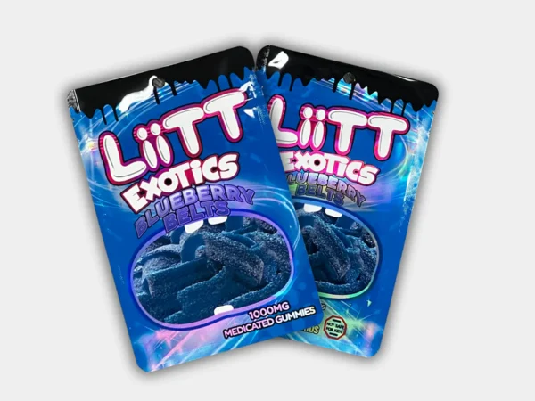 Liitt Exotics Blueberry Belts